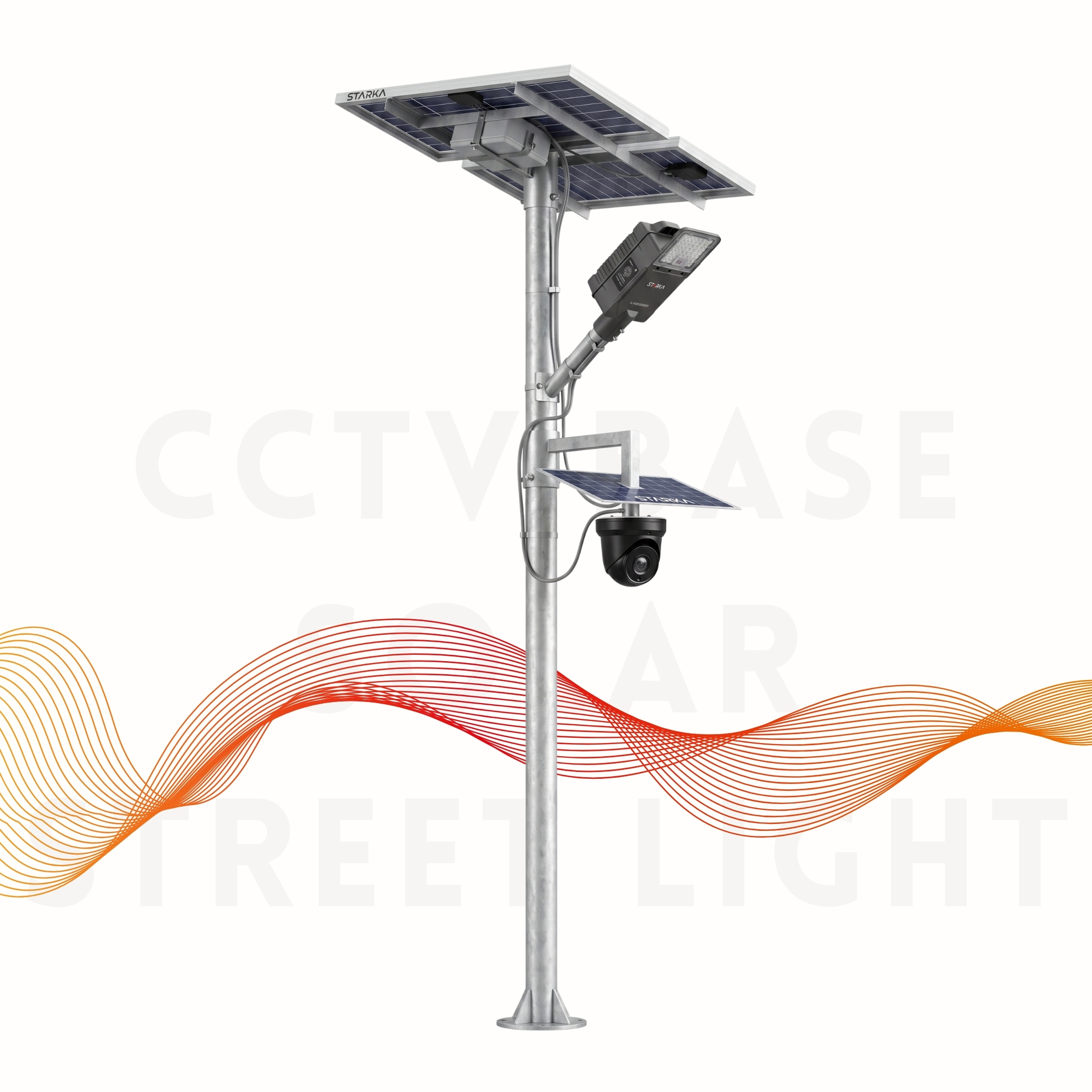 01 Solar-Powered IP CCTV Camera